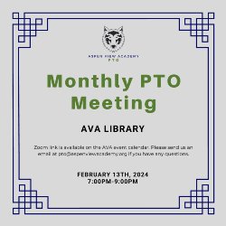PTO Meeting February 